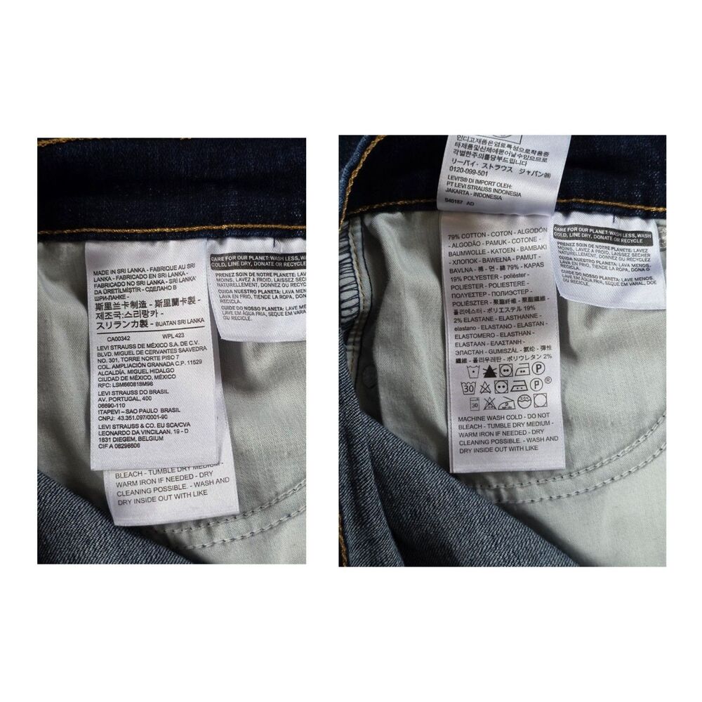 Levis Bermuda Shorts Womens 29 Mid Rise Dark Wash Summer Beachy Coastal Boho - Picture 4 of 5
